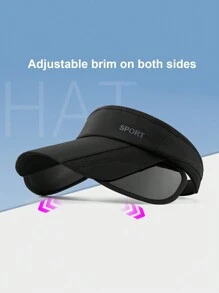 Summer Sun Hat For Women With Breathable Expandable Brim, Outdoor Sports And Leisure Sun Protection Cycling Cap