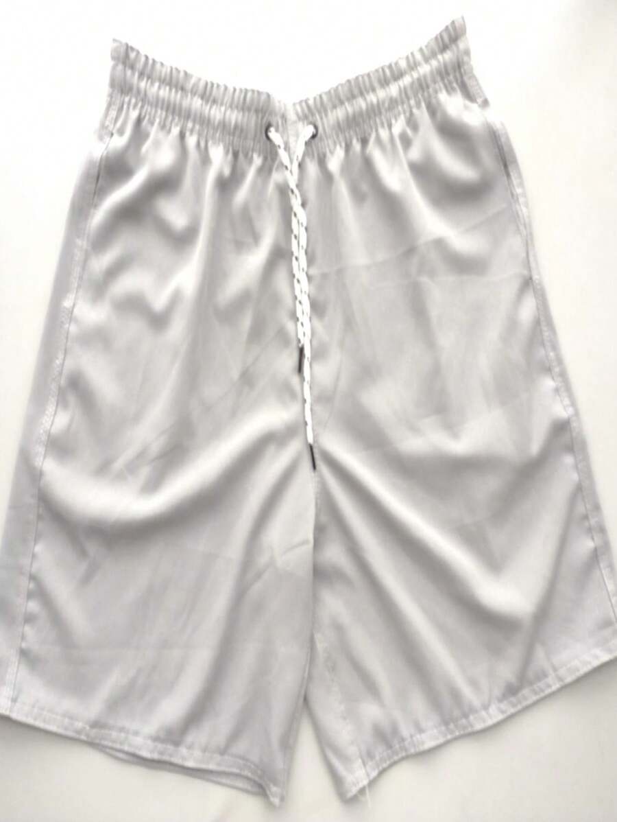 Men Beach Shorts - Xám - Xem 1