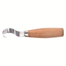 1pc Curved Cutter, Wood Carving Tool DIY Craft Hand Tools, Wood Carving Knife - Multicolor - View 7