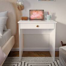 Escrivaninha Multifuncional com 1 Gaveta Sala / Quarto / Escrirório / Estudo - Estilo Varias Cores