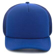 Men Baseball Cap For Daily Use For Summer Gift For Friend Casual - Royal Blue - View 4