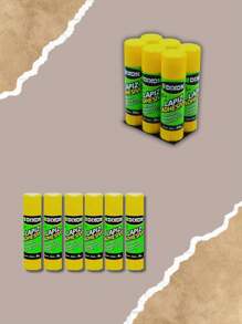 24 piezas Tubos de pegamento transparente de 8g Regreso a la escuela - Amarillo - Ver 4