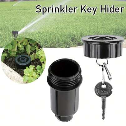 隱藏式箱,可隱藏鑰匙、現金、花洒頭,適用於戶外花園院子隱蔽型金庫,防水,防腐蝕,抗衝擊