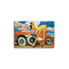 1 Miếng Sắt Nghệ thuật Trang trí tường , Phong cách châu Âu Cà phê Đồ trang trí , Trang trí Bức tranh Với Làm đẹp , Xe máy & Áp phích Mẫu - Nhiều màu - Xem 4