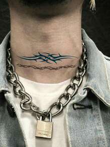 20 Pezzi Tattoo Adesivi Temporanei Personalità Uomini Ragazza Fresca Freddo Inverno, Adesivi Tatuaggio Per Parti Nude Del Corpo Come Schiena Mano Dita Collo Orecchio Per Un Look Cool In Occasione Di Feste, Bar E Street Style Y2k tatuaggi finti
tatuaggio
tatuaggi temporanei
