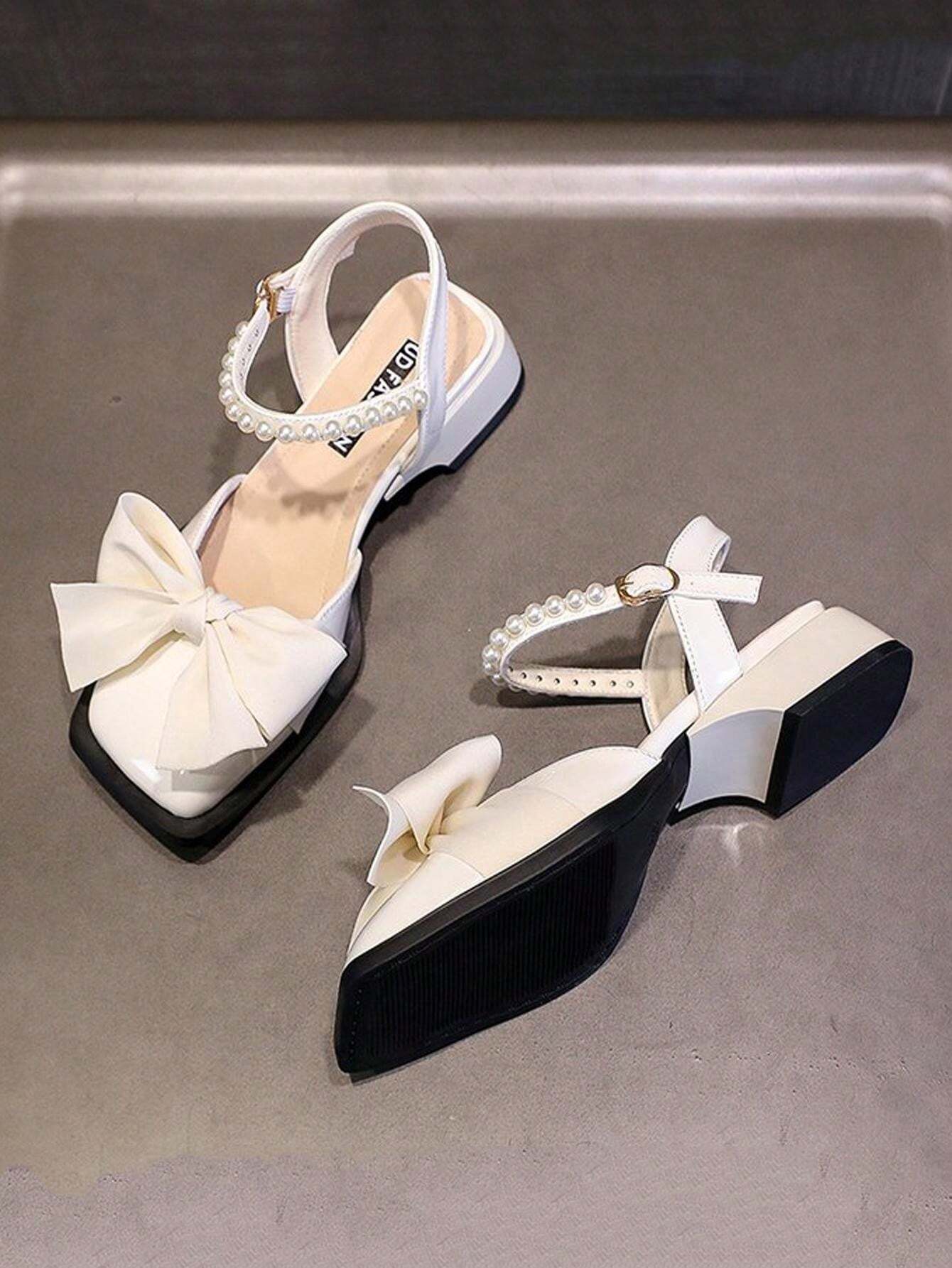 Sangles De Cheville Pour Talons Hauts - Lanières Amovibles En Cuir Synthétique, Anti-dérapantes, Confortables (Lot Blanc) - 10