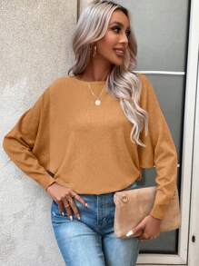 Women Sweaters - Màu Khaki - Xem 4