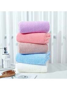 Towel Set For Adults, Soft, Absorbent, And Lint-Free Bath Towel(70*140cm) And Hand Towel(35*75cm) - Blue - View 4