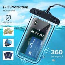5 Pieces Waterproof Dustproof Diving Phone Case, Random Colors - Multicolor - View 4