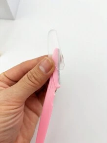 3pcs/Set Multicolor Stainless Steel Sharp Eyebrow Razor Blade, Makeup Eyebrow Shaver, Trimmer