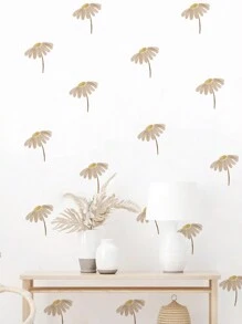 SURELIFE 1 Miếng Đang bay Hoạt hình Giấy dán tường Vinyl Vẽ tay Trẻ em Con trai Cô gái Phòng Decal dán tường Nhà  Trang trí - Màu be - Xem 1