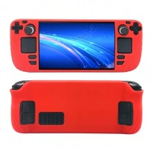 1入組遊戲機矽膠保護套，防滑、防塵、防汗、防刮，增強遊戲體驗，適用於Steam Deck - 紅色 - 查看 11