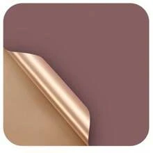 5 Stücke/10 Stücke/20 Stücke wasserdichtes Geschenkpapier mit Blumenmuster für Blumensträuße, Geschenkverpackungen, Muttertagsdekor, Partyzubehör – Goldrand, Farbverlauf, einfarbig, durchscheinend, für den Valentinstag zum Schulanfang