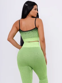 Women Two-Piece Outfits - 綠色 - 查看 3