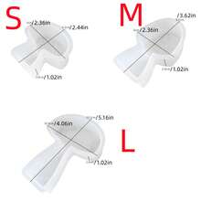 1 Máy Tính Diy3D Hình Nấm Nến Khuôn DIY Nến Silicon Làm Khuôn Thơm Sáp Đậu Nành Xà Phòng Khuôn Mẫu Nhà Bếp Bánh Socola khuôn Làm Bánh - trắng - Xem 3