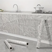 1 Roll, PVC Aluminum Foil Smooth Marble Pattern Contact Paper, Self-Adhesive Peel And Stick Wallpaper, Vinyl Waterproof Oil-Proof Home Kitchen Living Room Background Wall Decoration Wallpaper,Renovation Stickers Peel Wall Panels,Wall Paper, Wallpapers,Spring Decoration Items Refresh Your Home,Rama Decoration Stickers Gifts Birthday Graduation