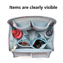 Fashionable Multi-Functional Travel Storage Bag Backpack Inner Bag Insert Organizer, Easier To Pack, Small Size, One Piece - Blue - View 6