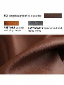 1pc Leather Color Repair And Care Oil For Sofa, Jacket, Bag, Car Seat(50ml) - Multicolor - View 10