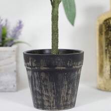 1pc Artificial Olive Tree Potted Plant, 3 Sizes Available For Home Living Room Kitchen Decoration, Holiday Or Wedding Event Scene Setting Decoration - Green - View 3
