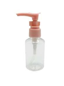 Set Of Refillable Travel Bottles. - Pink - View 3