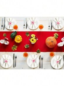 1pc/6pcs/12pcs/24pcs Simulation Napkin Rings Western-Style Hotel Mouth Cloth Handmade Creative Mori Style Rose Napkin Holder New Napkin Buckle