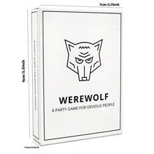 Unleash Your Inner Deviousness With Werewolf - The Ultimate Party Game For Board Game Enthusiasts - White - View 2
