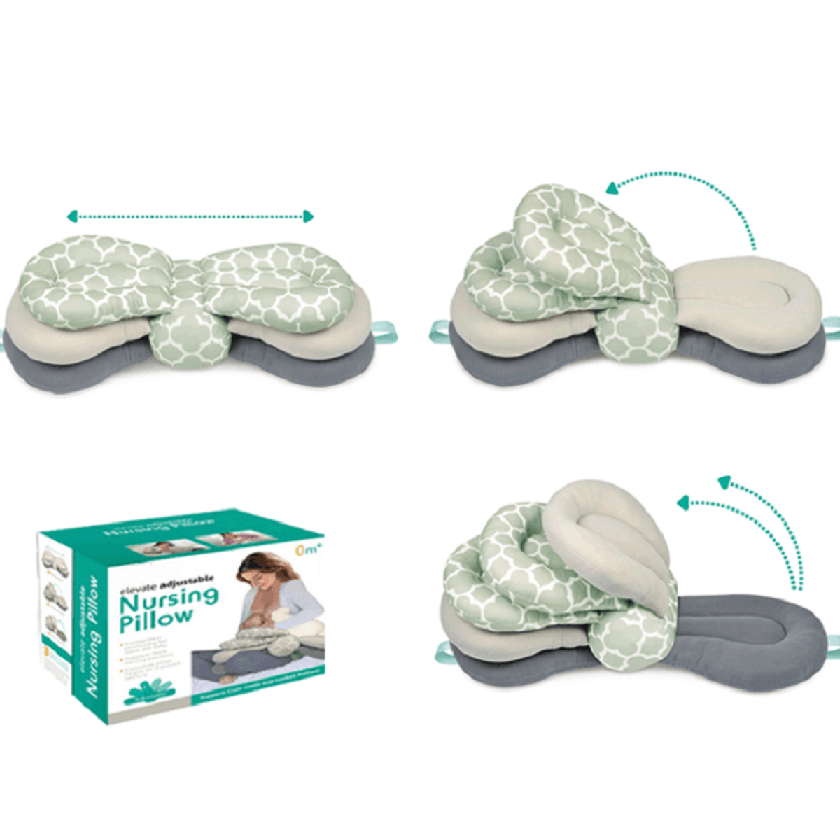 MultiFunctional Maternity Breastfeeding Pillow & Support Waist Cushion