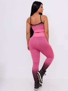 Women Two-Piece Outfits - Pink - View 2
