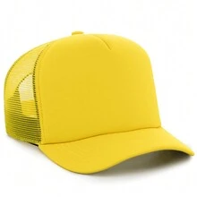 Men Baseball Cap Casual - Yellow - View 4