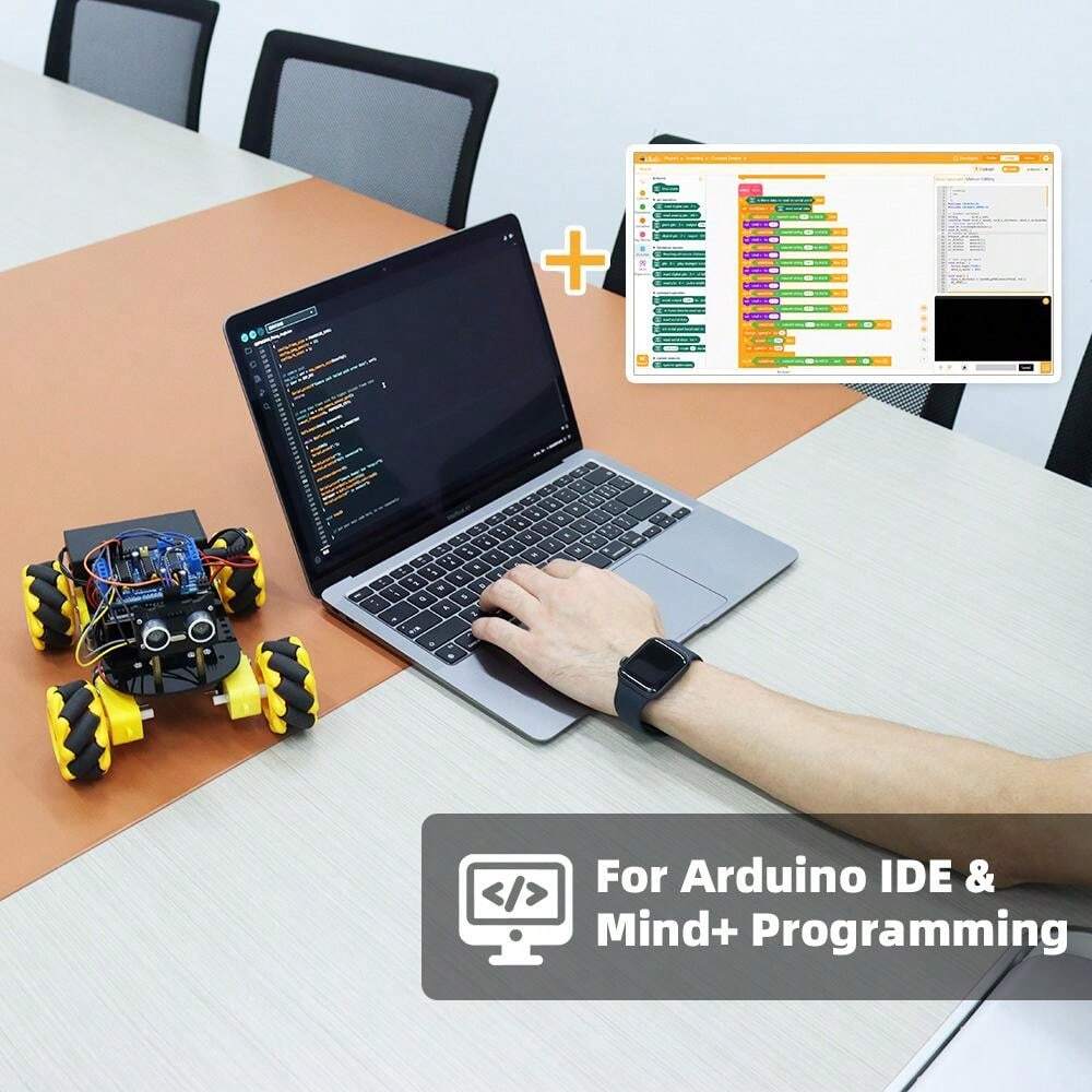 TSCINBUNY Kit Completo Del Proyecto Del Coche Del Robot Programable ...
