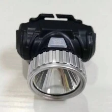 Kensun 1入組強光led頭燈,戶外釣魚頭燈,usb充電頭燈,內置電池,適用於露營跑步燈籠 - 黑色 - 查看 5