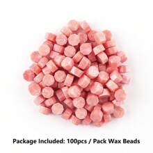 100入組純色蠟封裝籽 - 彩色 - 查看 17