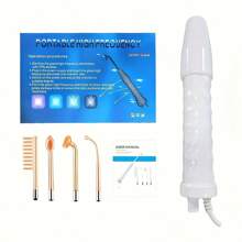 4-In-1 High Frequency Electrode Wand Facial Skin Care Spa Massager Device - View 8