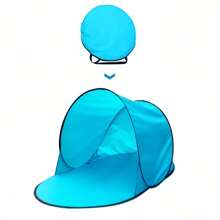 1pc Fully Automatic Pop-Up Camping & Beach Sun Shelter, Outdoor Uv Protection Tent