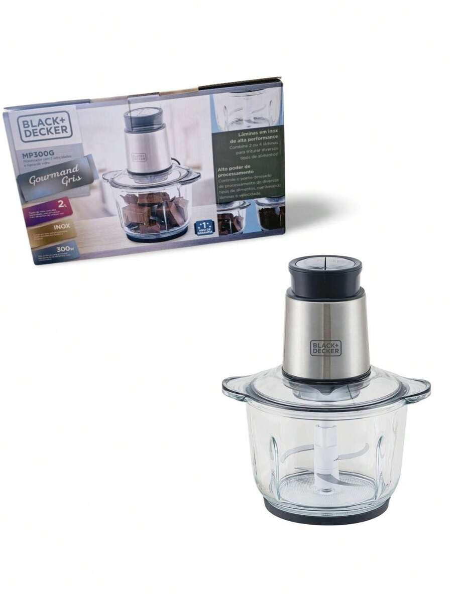 Black+Decker Food Processors - 灰色 - 查看 1