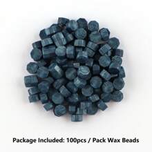 100入組純色蠟封裝籽 - 彩色 - 查看 38