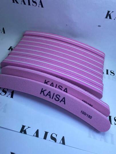 Kit com 10 Lixa Polidora BANANA KAISA