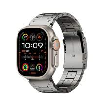 1 Miếng Nam Đồng hồ Động lực Phong cách Dây đeo bằng thép không gỉ Tương thích với Apple Watch , Và Phong cách Thép Đồng hồ đeo tay , Tương thích với Apple Watch 41mm/ 40mm/ 38mm/ Apple Đồng hồ - 38mm/40mm/41mm - Xem 8
