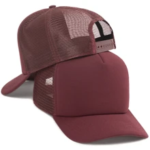 Men Summer Sun Protection Baseball Cap Casual - Maroon - View 1