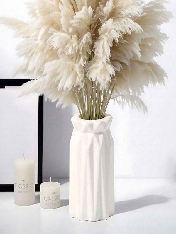 1 pieza Jarrón/Maceta decorativo de unicolor para interior para arreglos florales con flores frescas o secas, regalo creativo para cumpleaños, graduación
