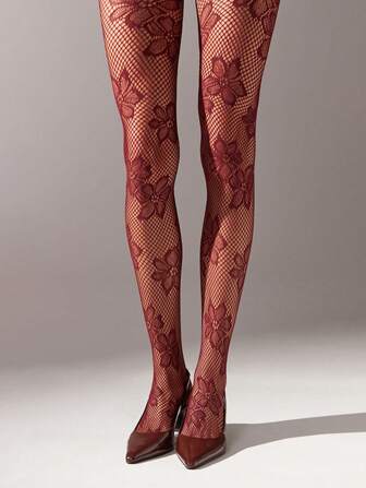 Medias Pantyhose Nuevas Para Mujer Con Diseño De Red De Pesca 1021