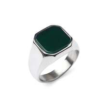 1 Miếng Món quà tốt nhất Đối với Đá quý Phong cách Nhẫn cưới , Thời trang Thép Nhẹ Và Nọn nhẹ Nhẫn Cổ điển Xu hướng Vàng Mạ Đồ trang sức , Ngày lễ tình nhân , Ngày lễ Tạ Ơn - bạc - Xem 28