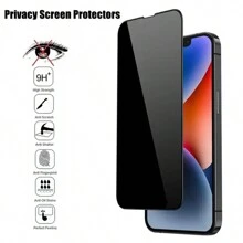 Magtim Black Privacy Screen Protector, Compatible With IPhone 17/17 Pro/17 Pro Max/17 Air/16/12/13/14/15 Pro/XS Max/XR, Anti-Peep Tempered Glass, Also Compatible With IPhone 7/8 Plus/SE2020