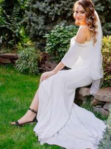 Women'S Wedge Sandals Open Toe Buckle Ankle Strap Comfortable Work Wedding Party Pumps Heel Sandals Dressy Summer Shoes - 麻底鞋/黑色/PU - 查看 9