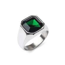 1 Miếng Món quà tốt nhất Đối với Đá quý Phong cách Nhẫn cưới , Thời trang Thép Nhẹ Và Nọn nhẹ Nhẫn Cổ điển Xu hướng Vàng Mạ Đồ trang sức , Ngày lễ tình nhân , Ngày lễ Tạ Ơn - bạc - Xem 17