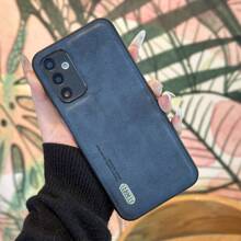 1 Máy Tính Vintage Da Mờ Tích Hợp Hấp Thụ Từ Tính Ốp Điện Thoại Tpu Tương Thích Với Apple & Samsung S23ultra,S22ultra,S21fe - Màu xanh lam - Xem 1