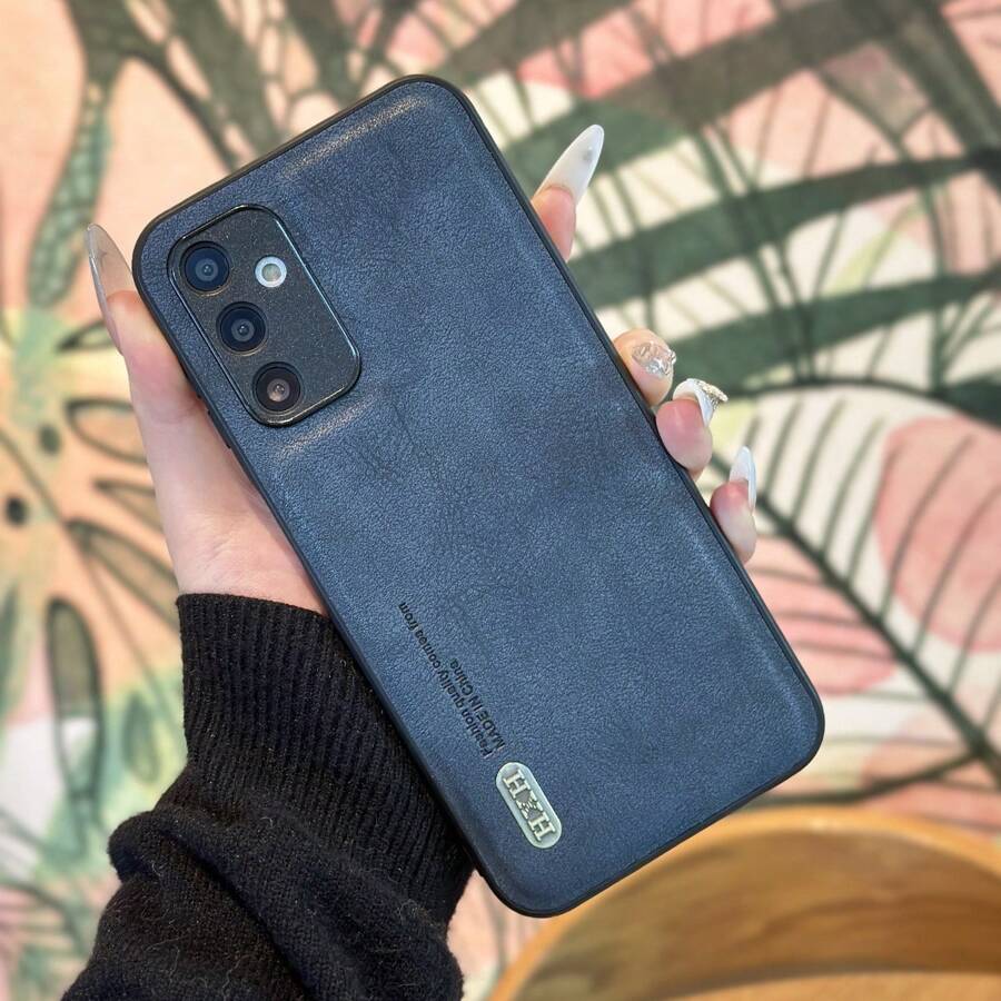 1 Máy Tính Vintage Da Mờ Tích Hợp Hấp Thụ Từ Tính Ốp Điện Thoại Tpu Tương Thích Với Apple & Samsung S23ultra,S22ultra,S21fe - Màu xanh lam - Xem 1