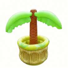Pool Party Water Ice Bar Cactus Coconut Ice Bucket Halloween Event Party Decoration