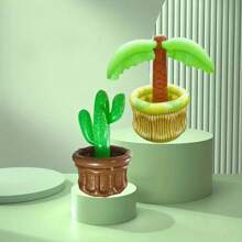 Pool Party Water Ice Bar Cactus Coconut Ice Bucket Halloween Event Party Decoration