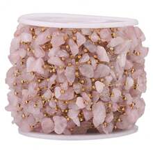 100cm Stainless Steel Chain With Asymmetrical Natural Stone Beads & Shell Pendants For Diy Jewelry Making Components - Stainless Steel Irregular Chain - View 8